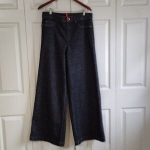 SPANX Charcoal Wide Leg Jeans Size XL